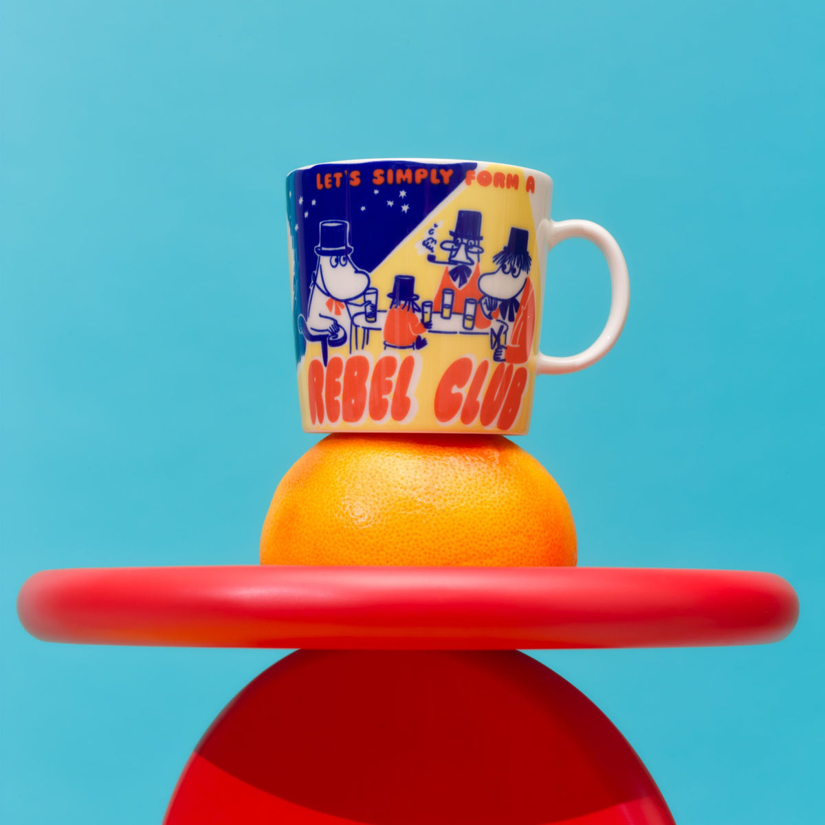 Moomin by Arabia Mumins Rebel Club Tasse 0,4 l