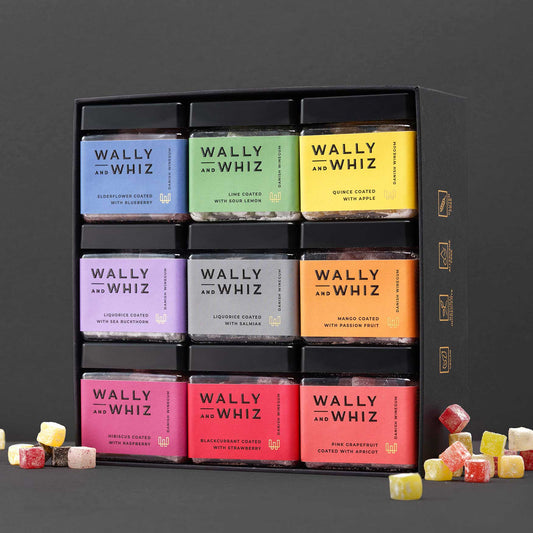 Wally & Whiz Fruchtgummi Geschenkbox Regenbogenbox 1260 g
