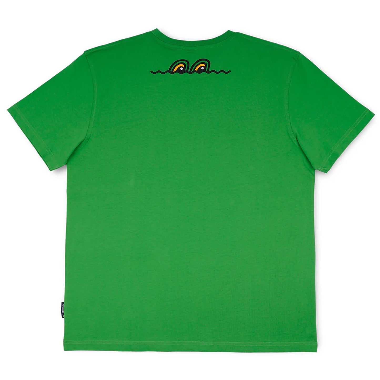 Bo Bendixen T-Shirt grün, schwarz Krokodil
