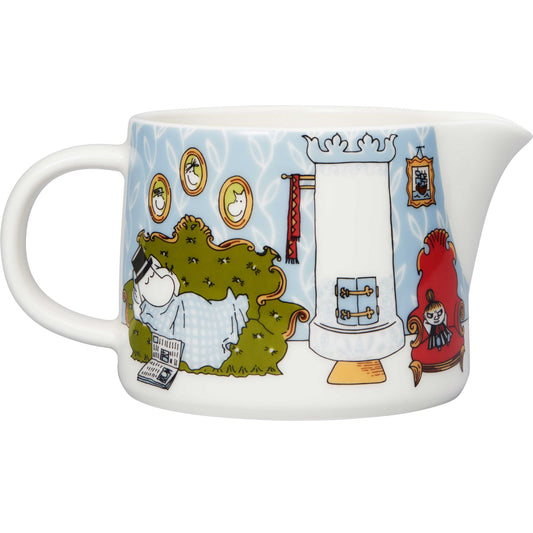 Moomin by Arabia Mumins Nachmittags im Salon Krug 0,35 l weiß, mehrfarbig
