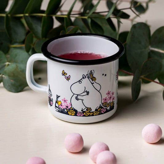 Muurla Mumins Umarmen Tasse Emaille 0,25 l