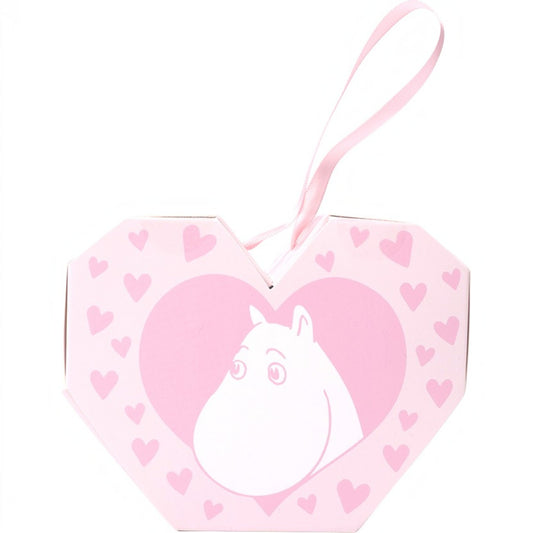 Nordicbuddies Mumins Socken-Geschenkbox Herz Love 2 Paar Gr. 36-42 rosa-flieder - Ansicht 2