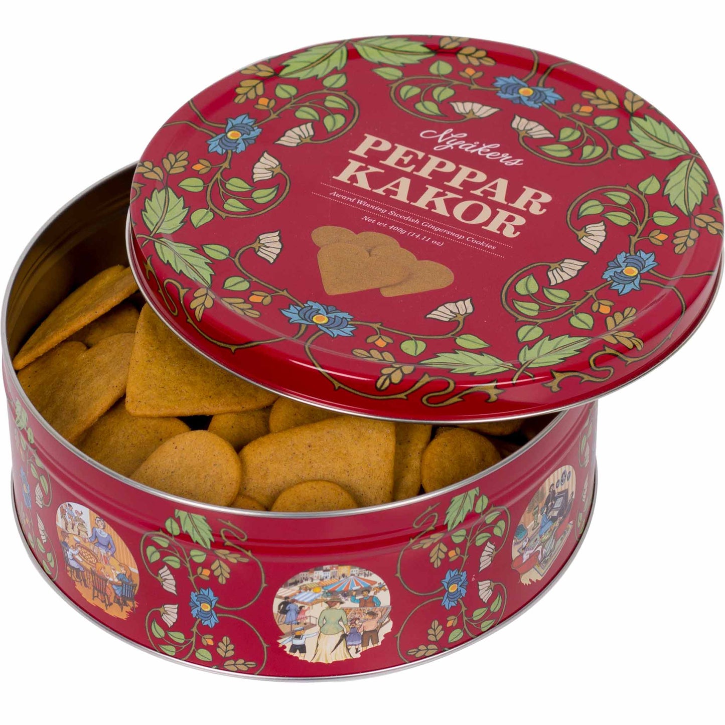Nyåkers Pfefferkuchenherzen 400 g Dose ohne Palmöl