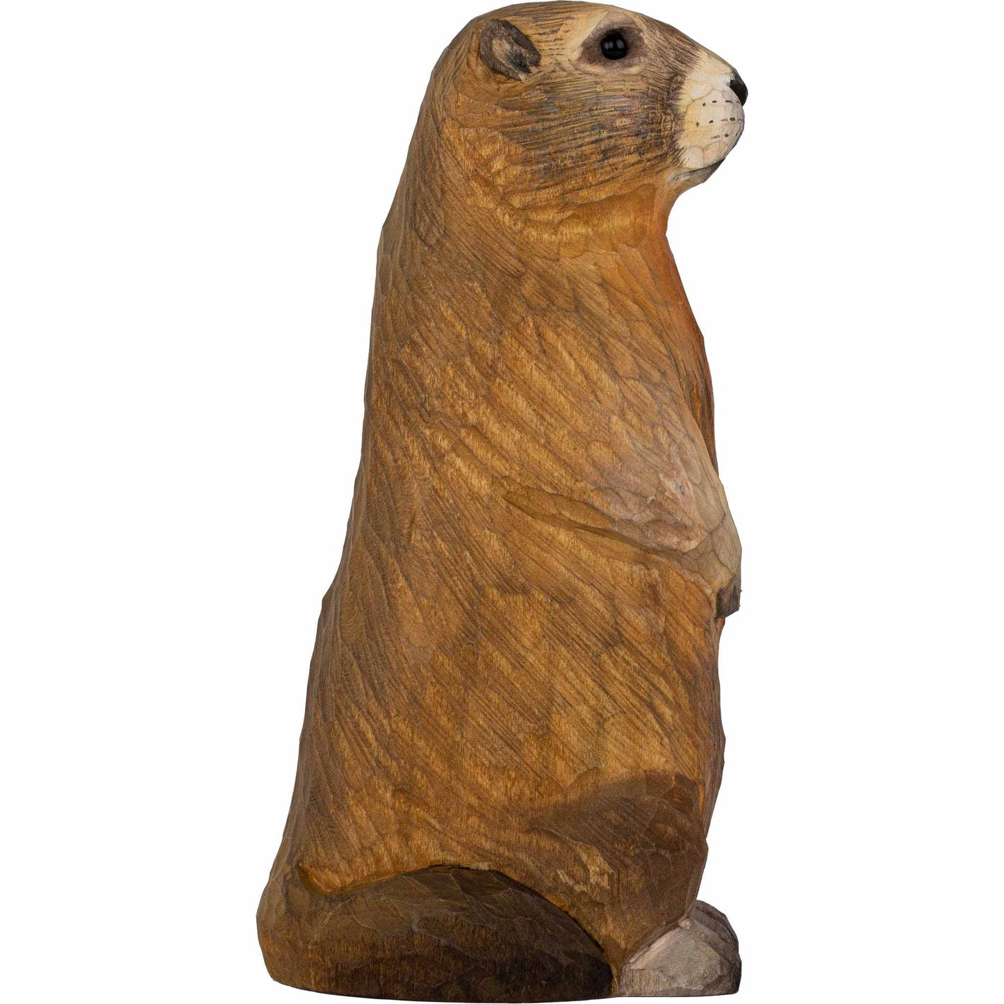 Wildlife Garden DecoAnimal Red Marmot hand-carved