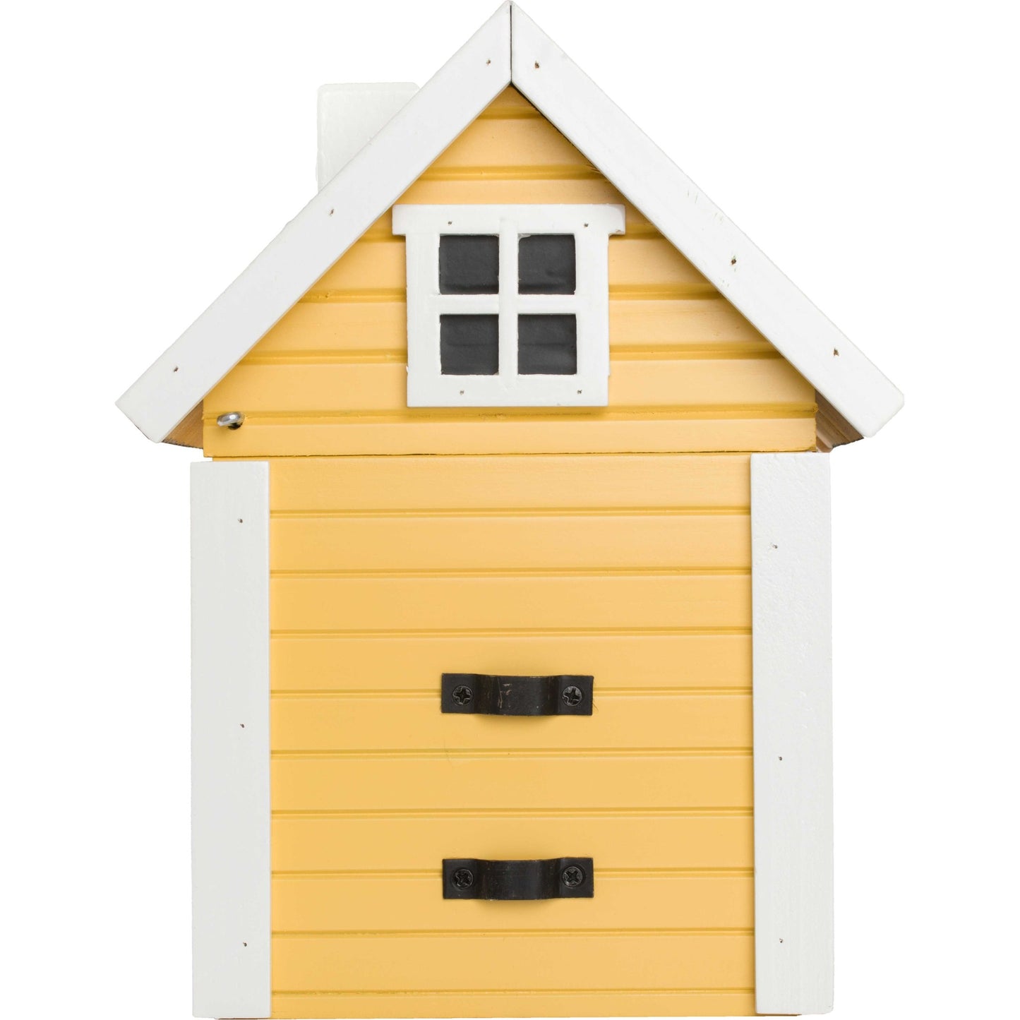 Wildlife Garden Multiholk Villa Plus Bird Feeder / Nest Box Yellow, White 2 Litres