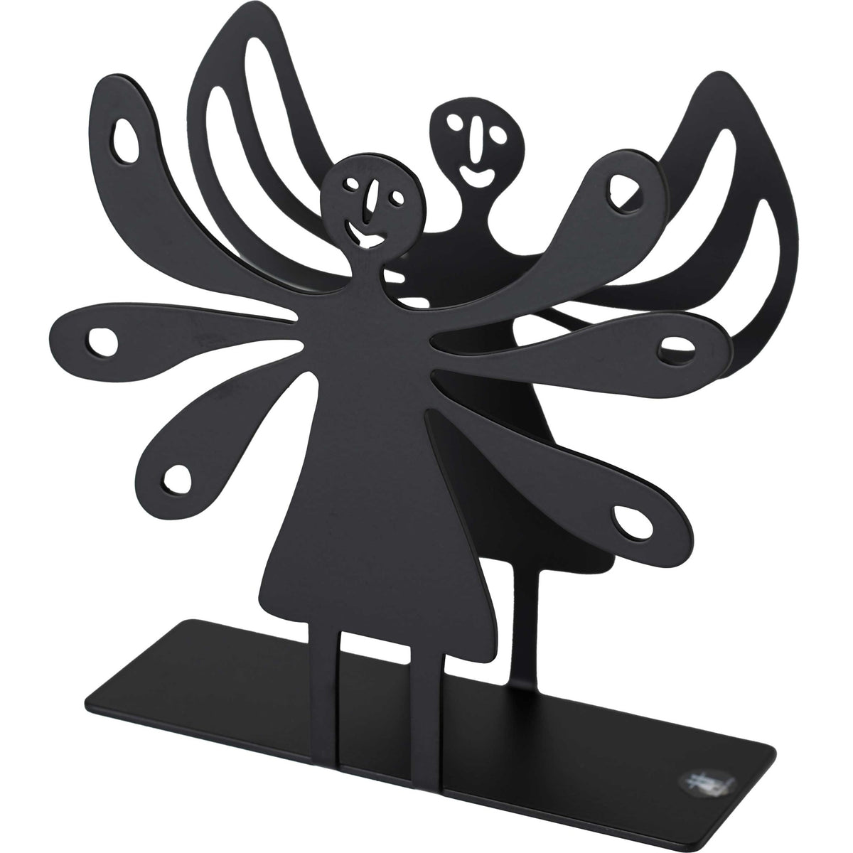 Bengt & Lotta Angels Engel Serviettenständer 11,5 cm schwarz