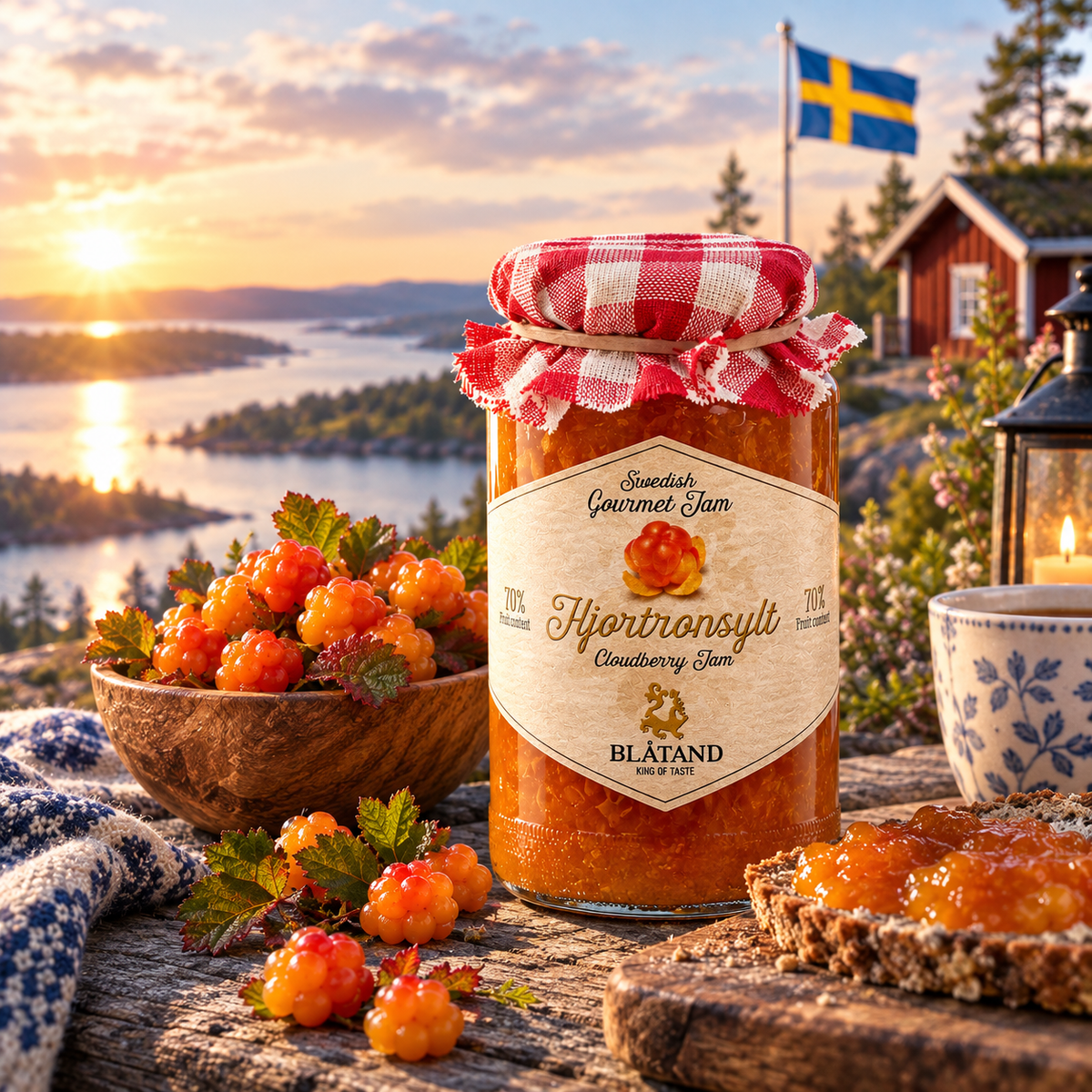 Blåtand Moltebeer-Konfitüre 210 g