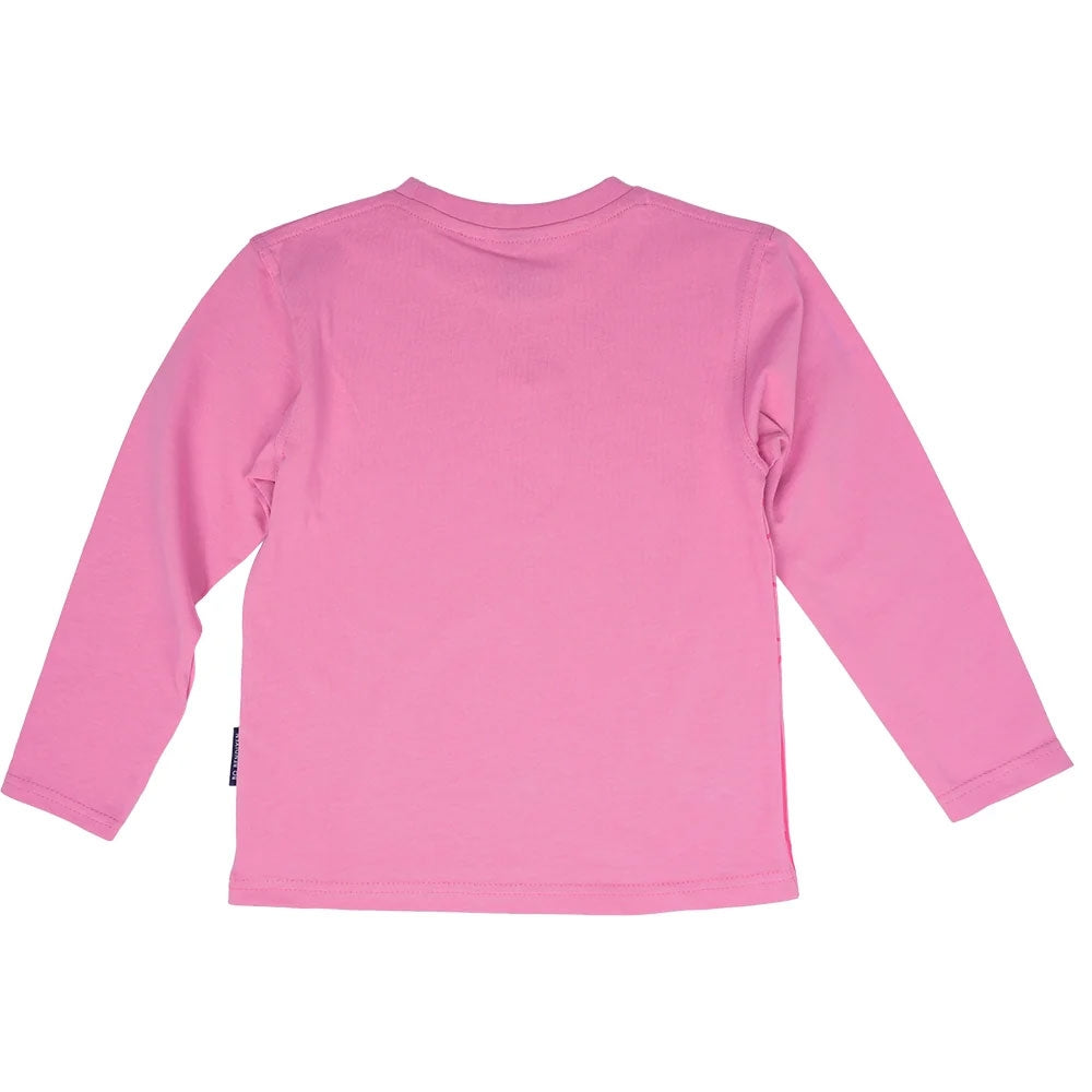 Bo Bendixen Kinder T-Shirt Langarm Flamingo pink