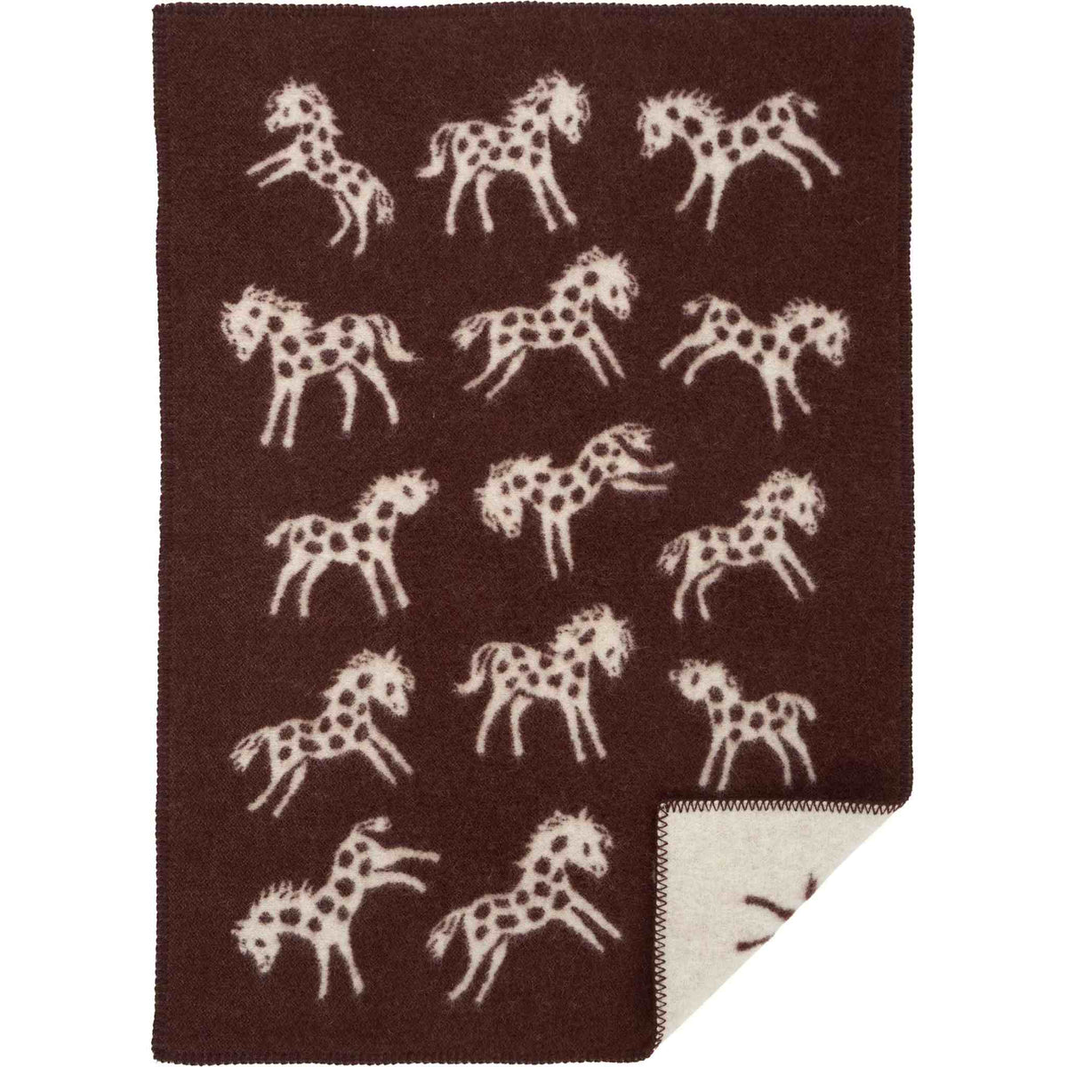 Klippan Pony baby wool blanket made of lambswool 65 × 90 cm