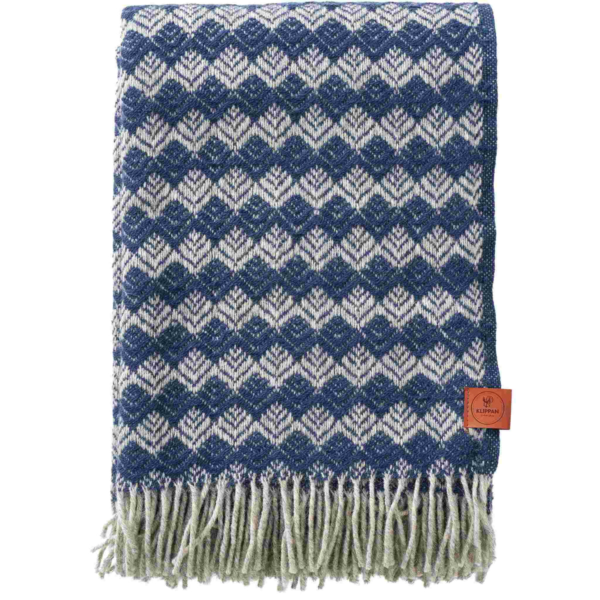 Klippan Tuva Wolldecke 130x200 cm 60% schwedische Wolle, 40% Lammwolle