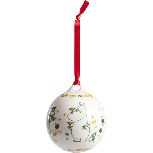 Moomin by Arabia Mumins Weihnachtsbaumkugel -Ø 8 cm  2026