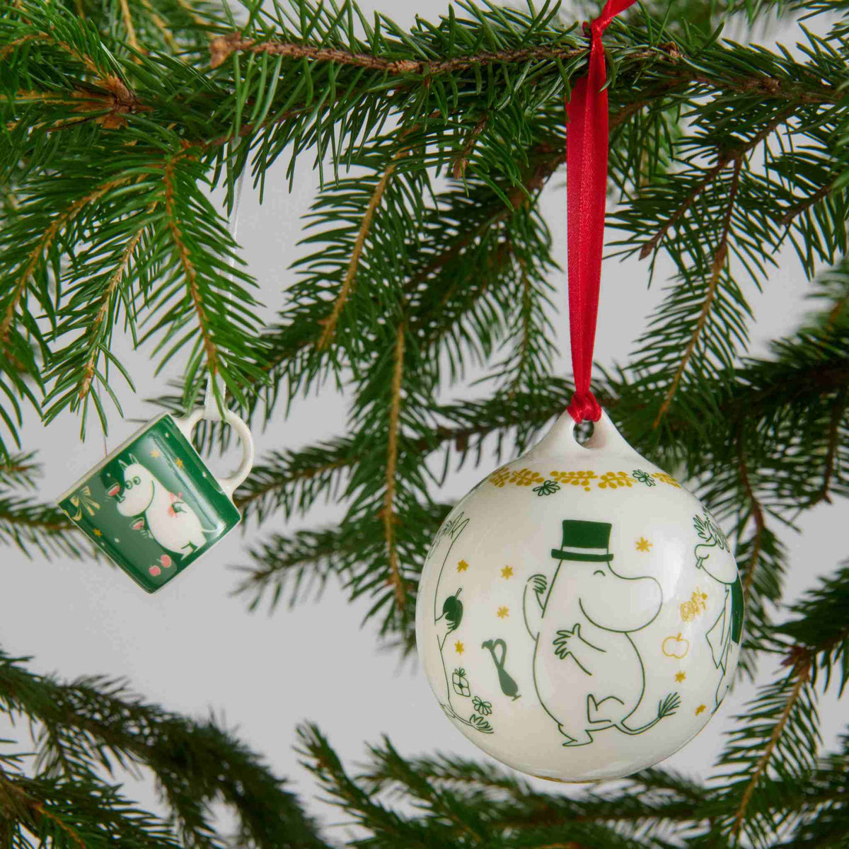 Moomin by Arabia Mumins Weihnachtsbaumkugel -Ø 8 cm  2026