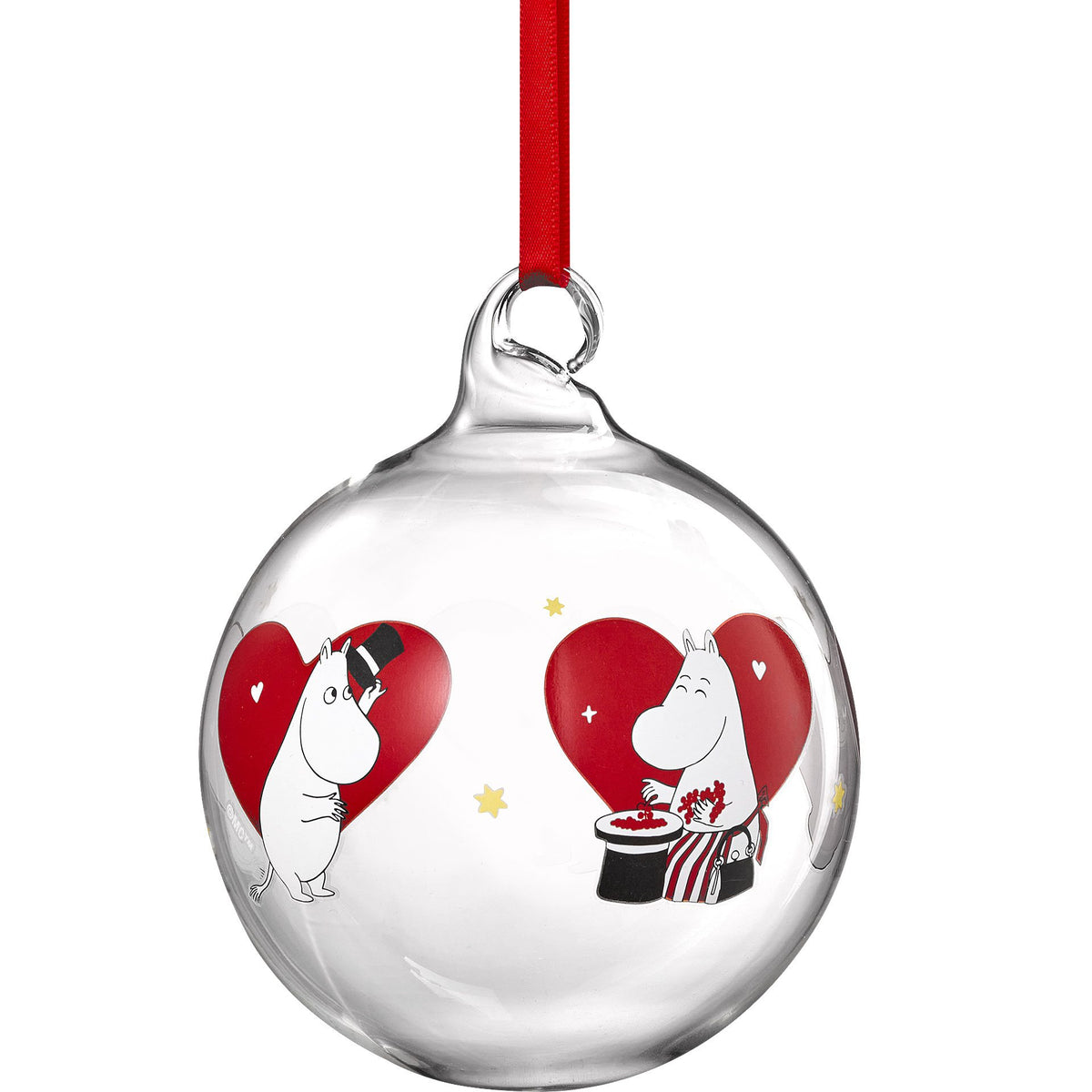Muurla Moomins Christmas Tree Bauble Heart Ø 9 cm