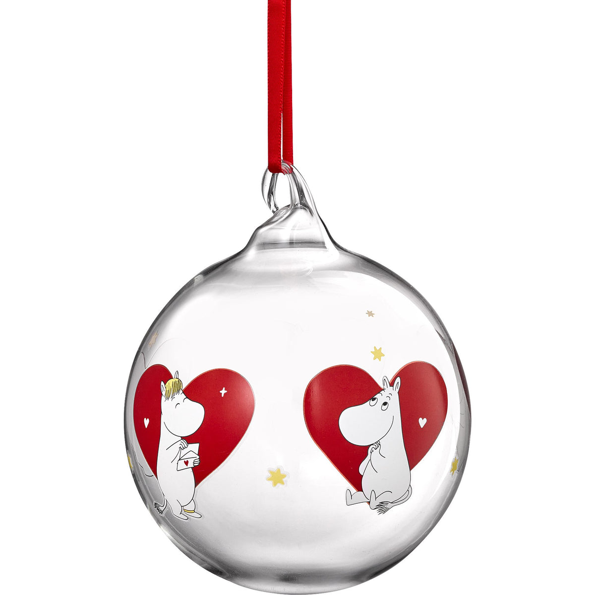 Muurla Moomins Christmas Tree Bauble Heart Ø 9 cm