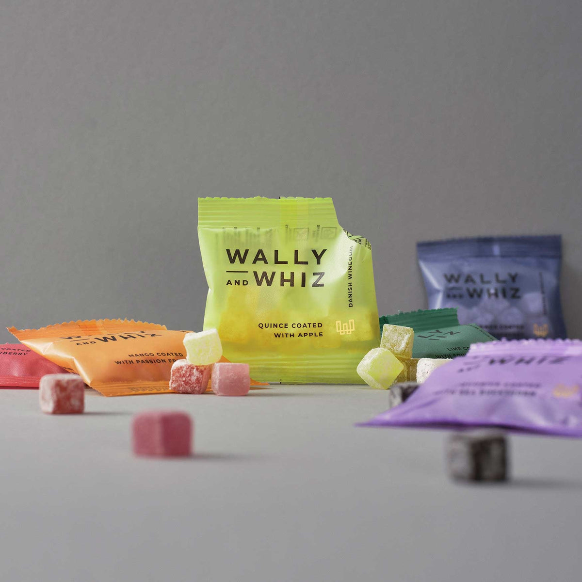 Wally & Whiz Fruit Gums Mega Mix (125 bags) 1375 g
