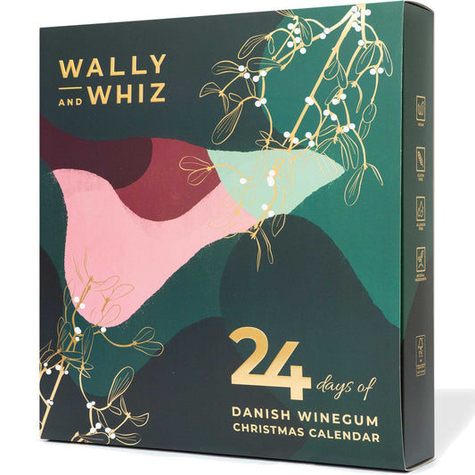 Wally & Whiz Fruchtgummi Geschenkbox Adventskalender 2026 388 g