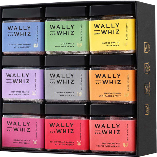 Wally & Whiz Fruchtgummi Geschenkbox Regenbogenbox 1260 g