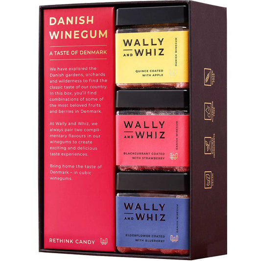 Wally & Whiz Fruchtgummi Geschenkbox Taste of Denmark 420 g