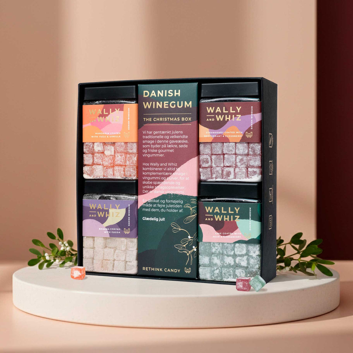 Wally & Whiz Fruchtgummi Geschenkbox Weihnachten 960 g