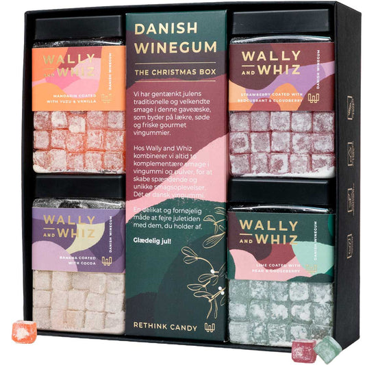 Wally & Whiz Fruchtgummi Geschenkbox Weihnachten 960 g