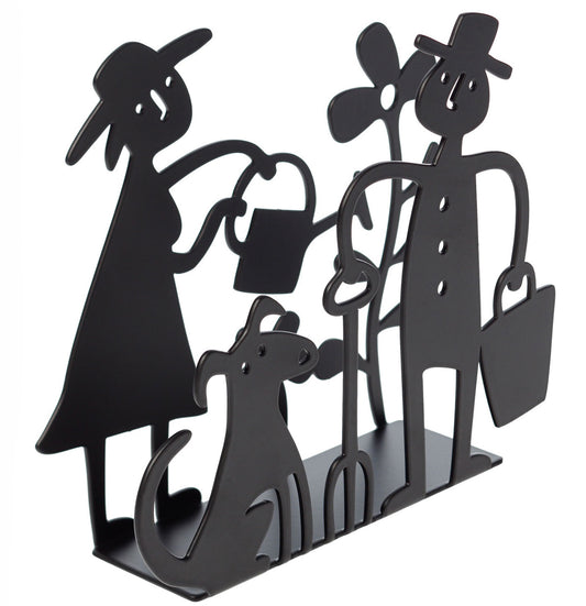 Bengt & Lotta Garten Papierserviettenständer Höhe 14 cm schwarz