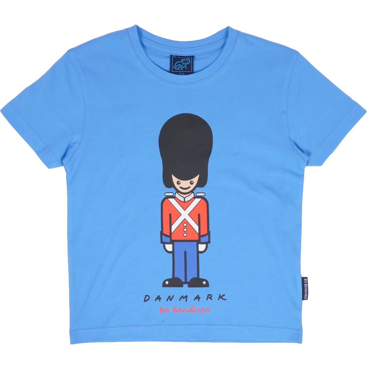 Bo Bendixen Kinder T-Shirt dänisch, königliche Wache blue