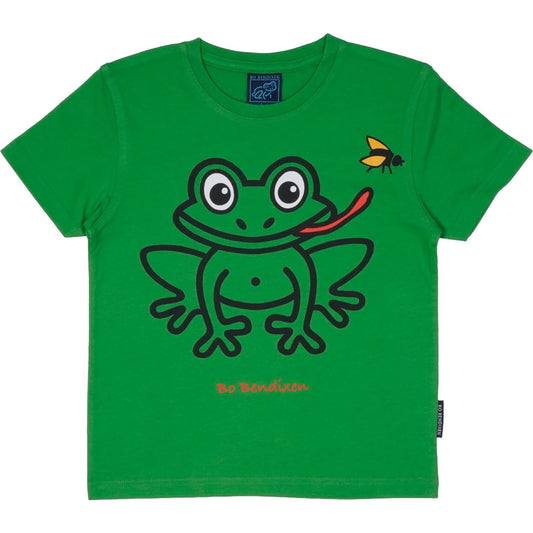 Bo Bendixen Kinder T-Shirt Frog grün