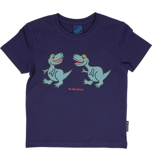 Bo Bendixen Kinder T-Shirt 2 Rex navy