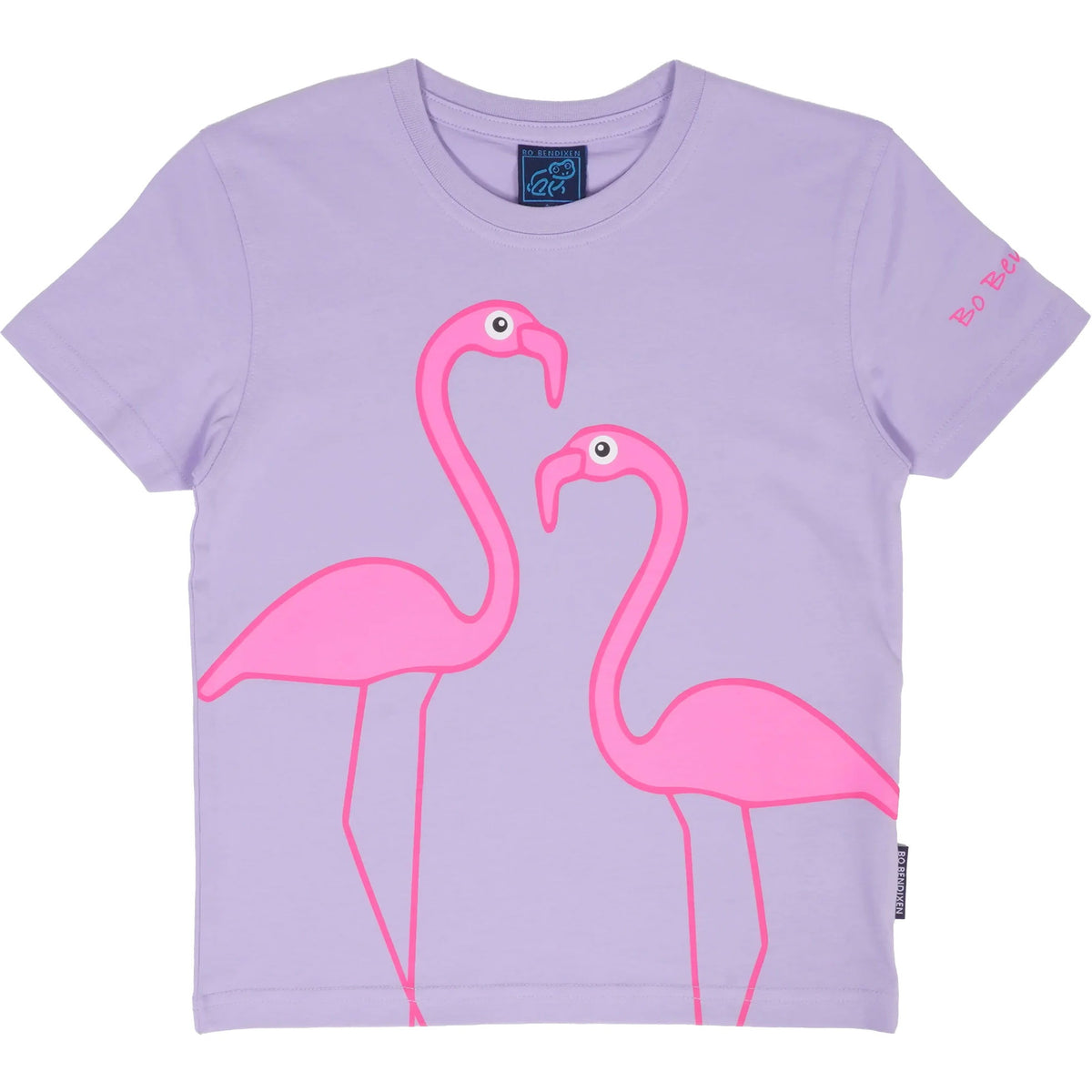 Bo Bendixen Kinder T-Shirt Flamingo purple