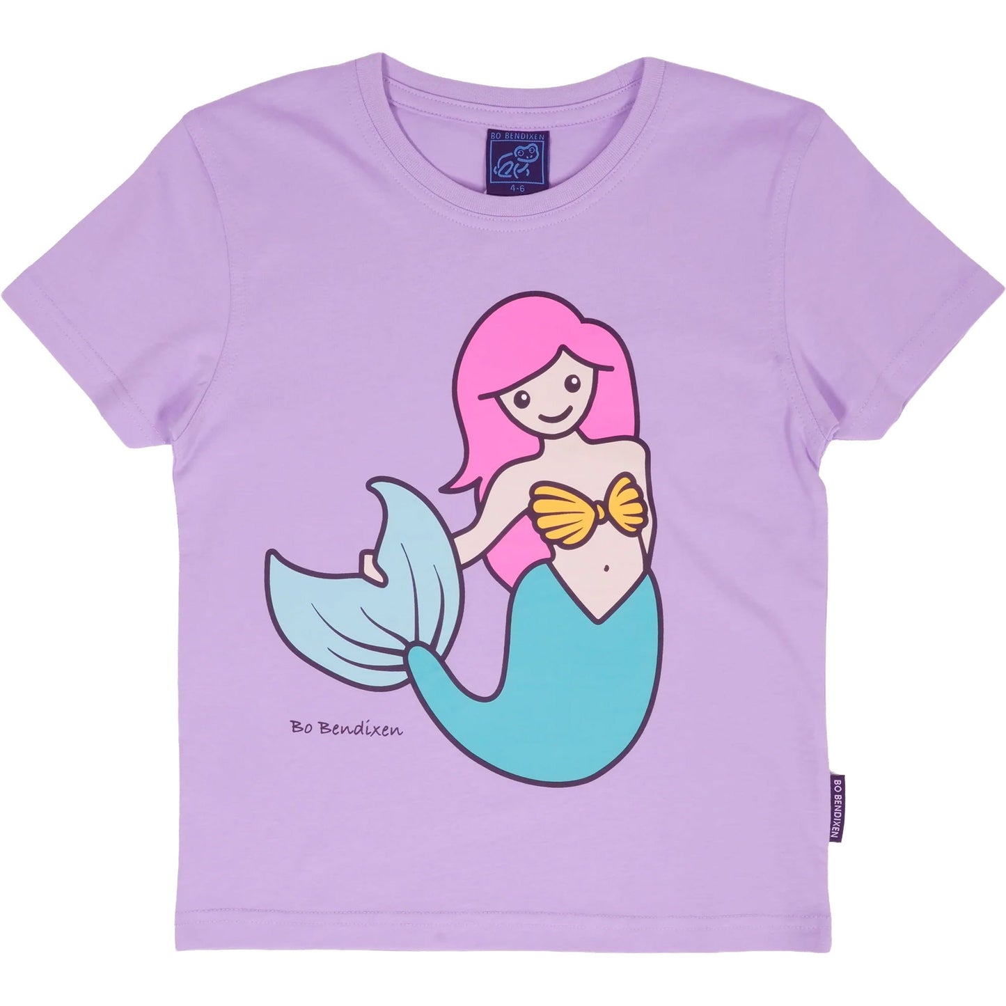 Bo Bendixen Kinder T-Shirt Meerjungfrau purple