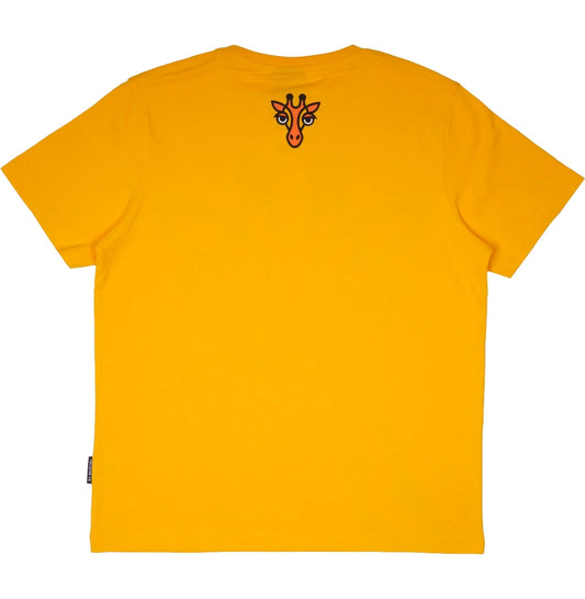 Bo Bendixen T-Shirt Giraffe yellow
