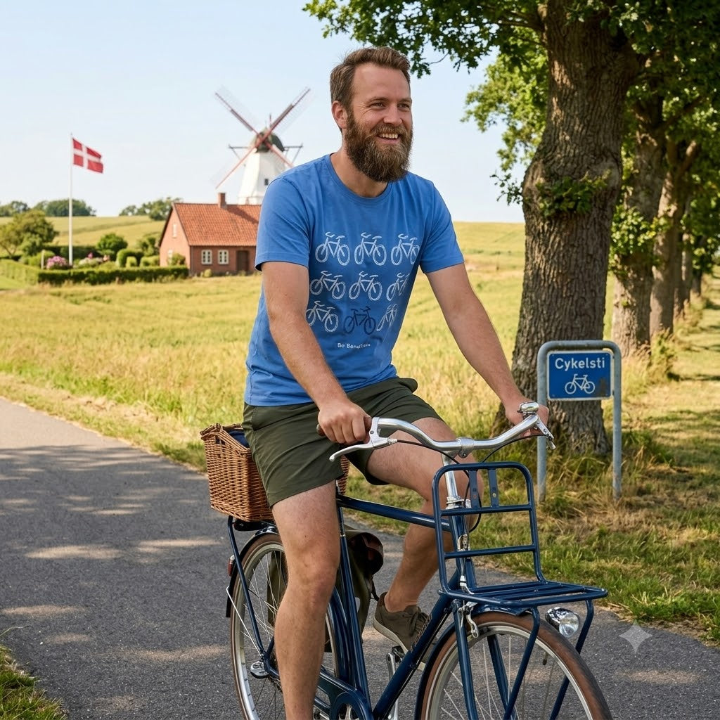 Bo Bendixen T-shirt My Way blue
