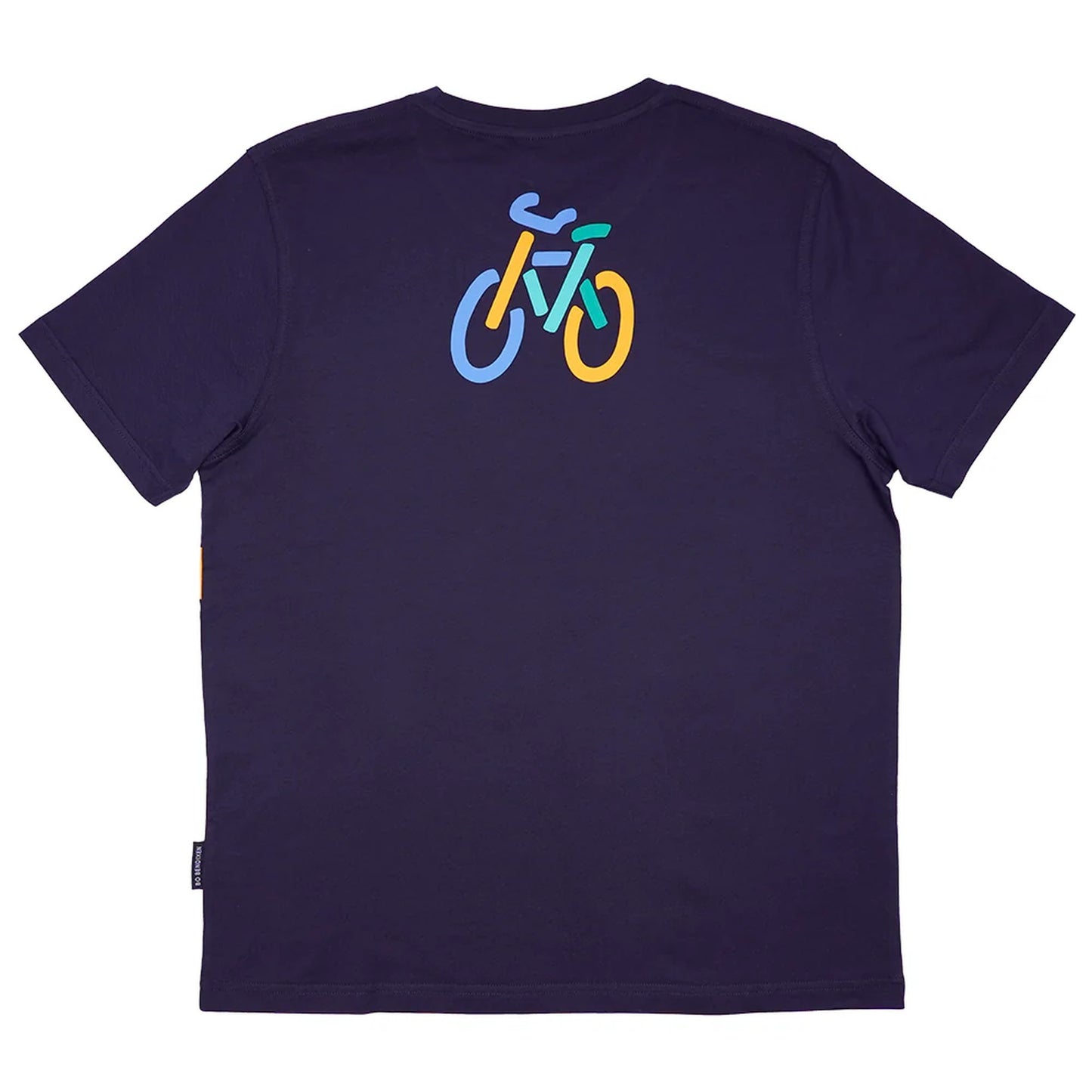 Bo Bendixen T-Shirt navy, bunt Fahrrad