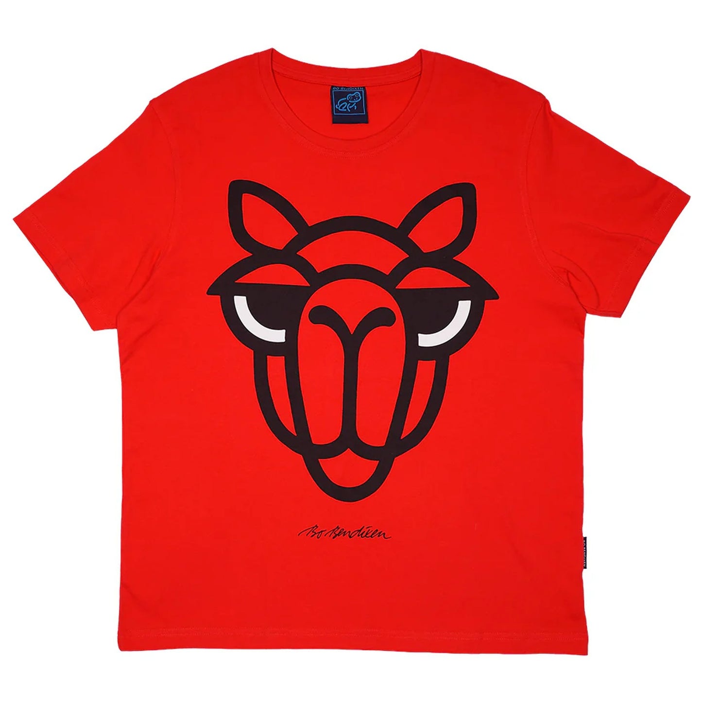 Bo Bendixen T-Shirt rot Kamel