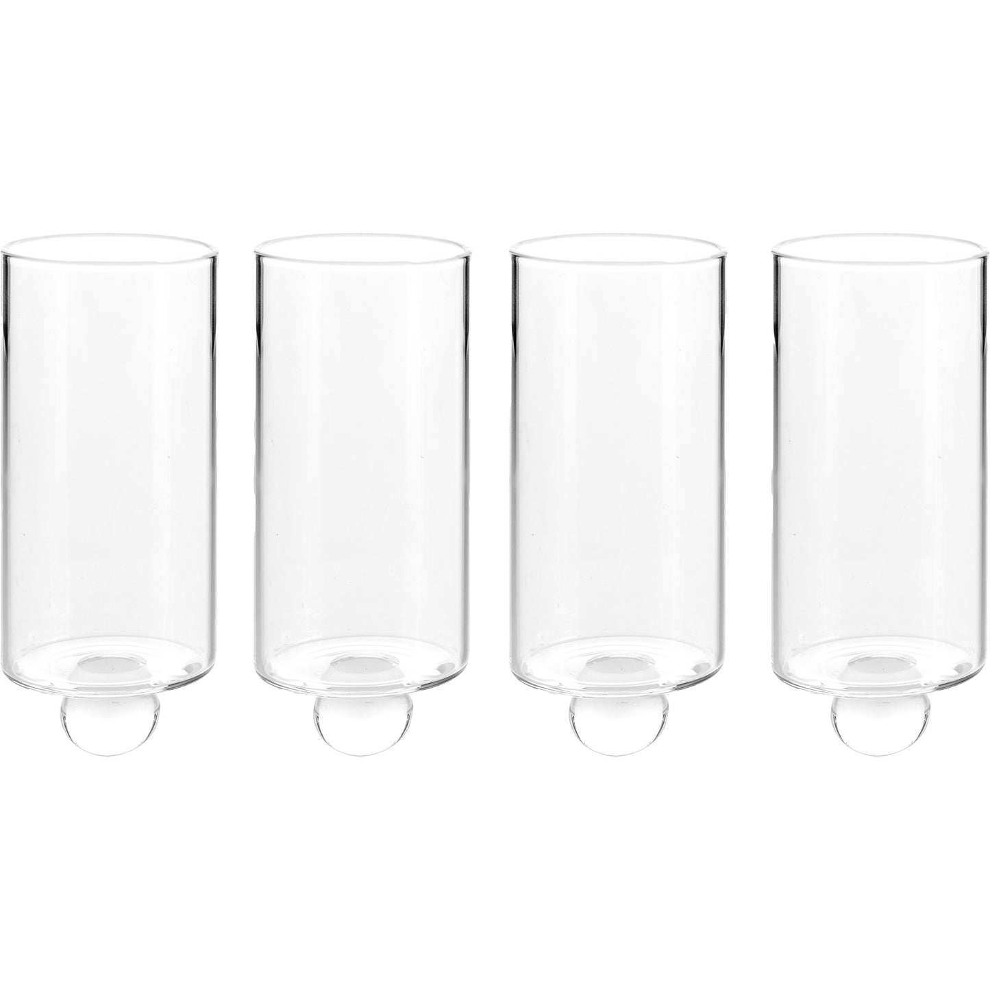 Born in Sweden Vase Höhe 10 cm Ø 4 cm 4 er Set für Stumpastakan