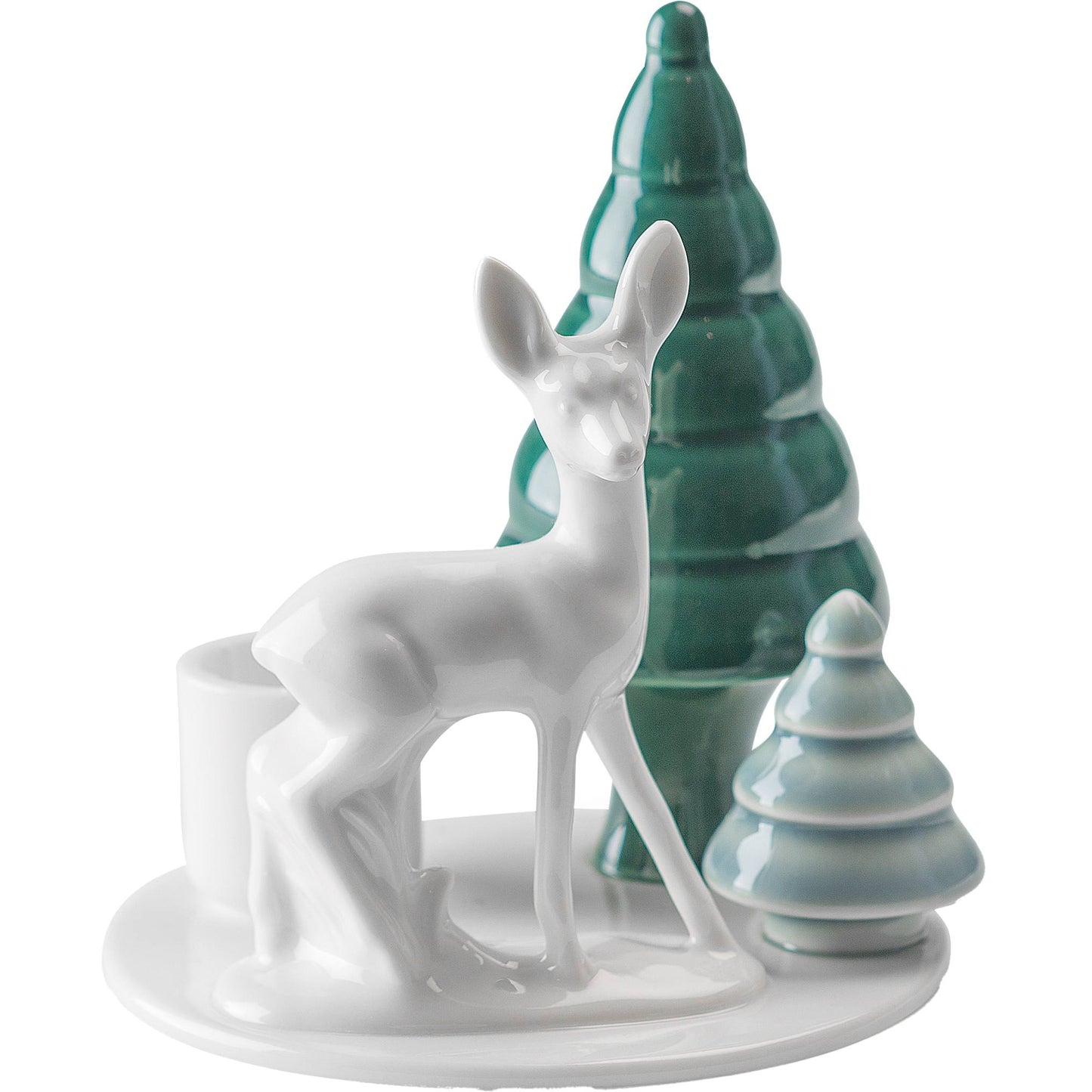 Dottir Nordic Design Winter Stories Kerzenständer Bambi Höhe 11 cm