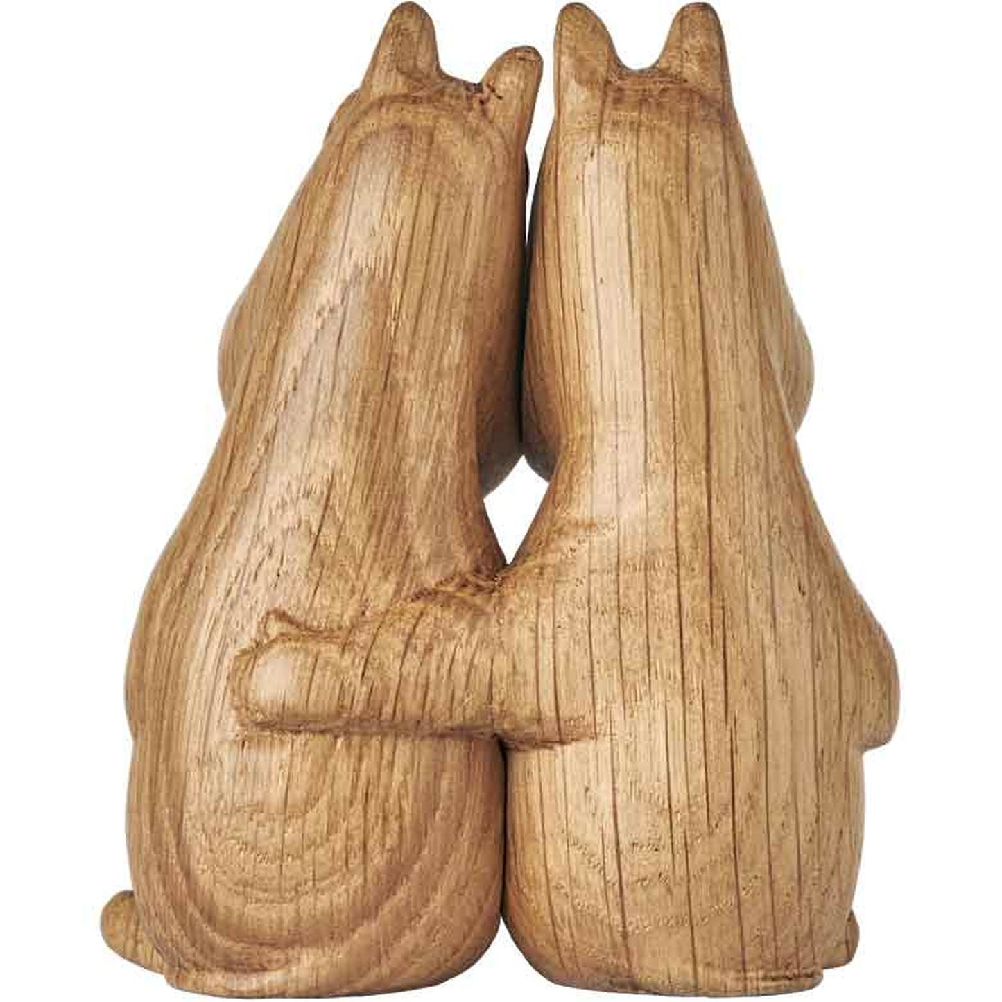 Dsignhouse dk Mumin Mumintroll & Snorkmaiden in Love Eiche Höhe 10 cm