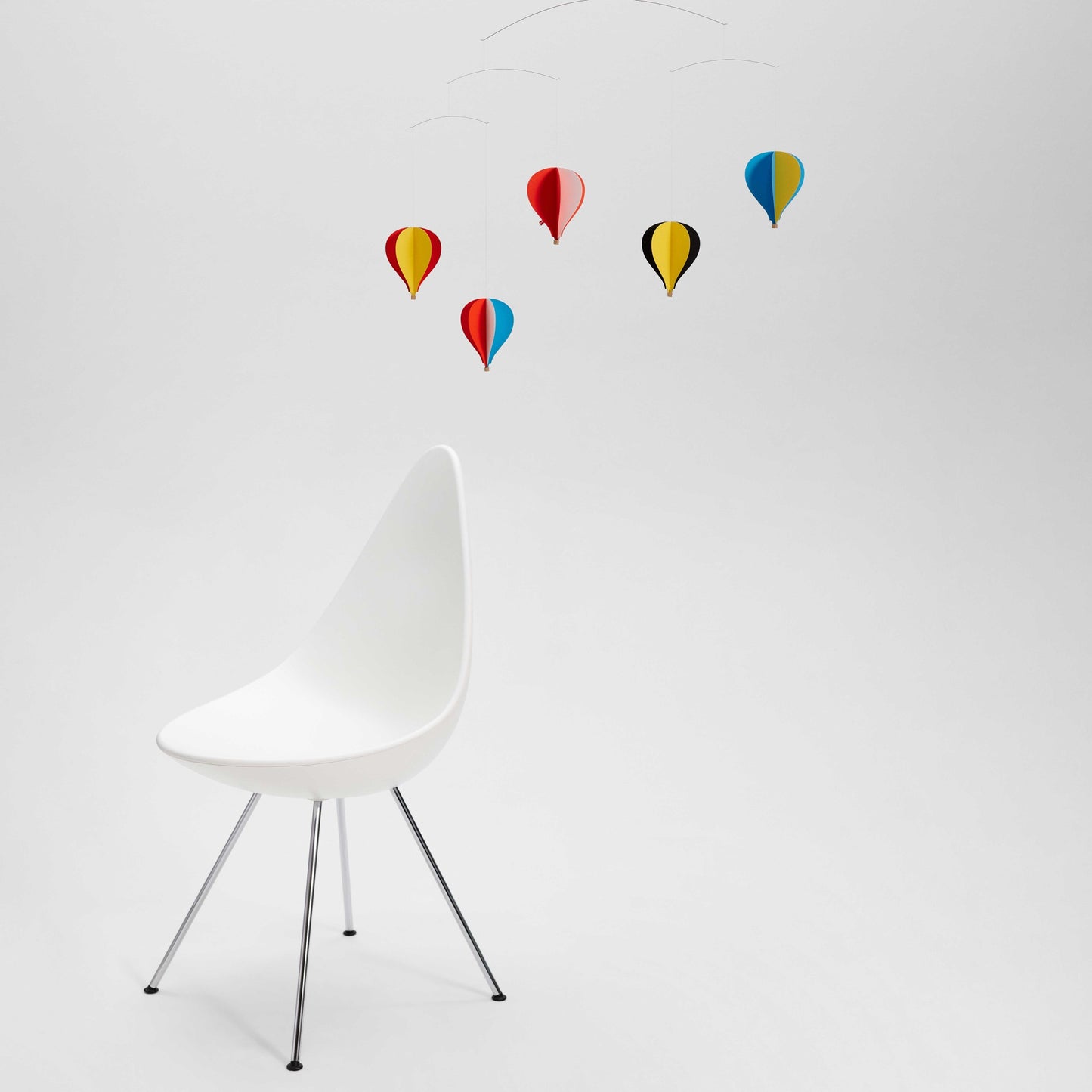 Flensted Mobiles Ballon Mobile 5 Karton 50x65 cm bunt