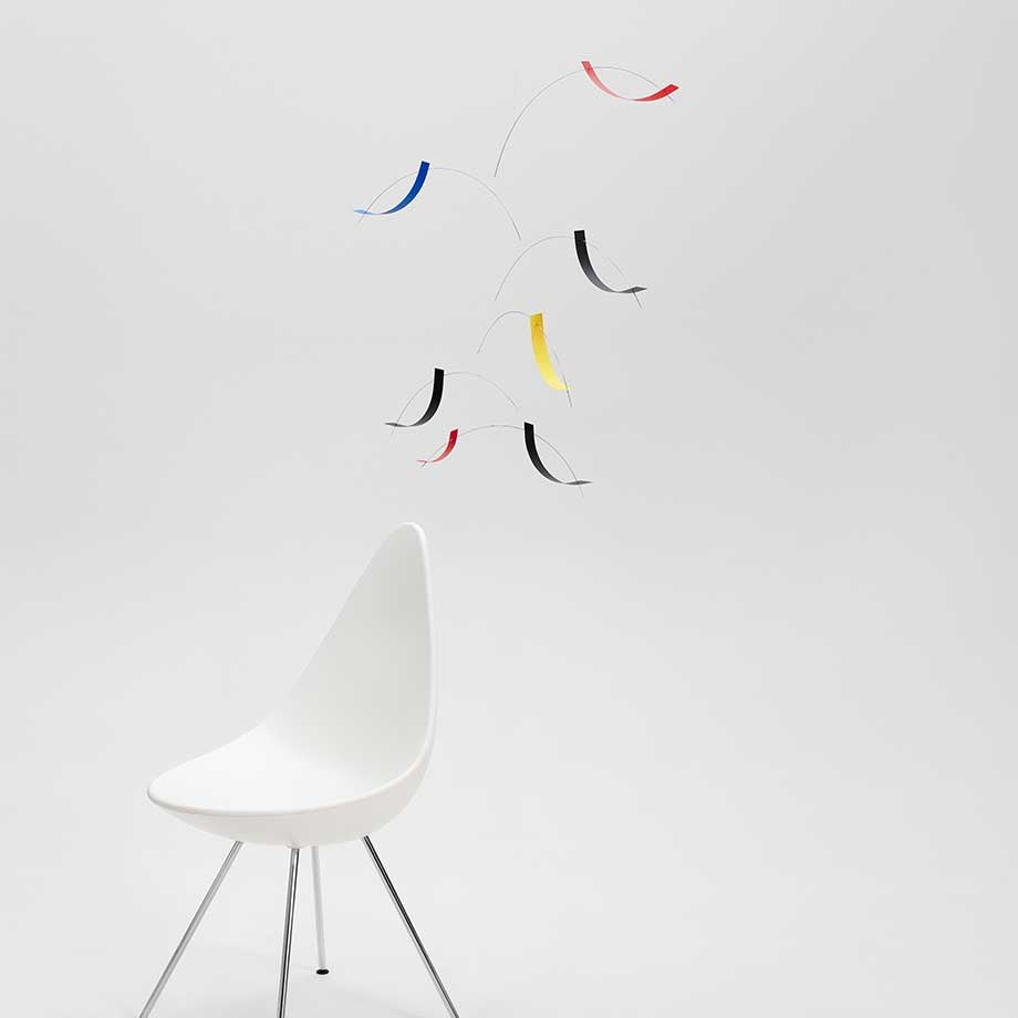 Flensted Mobiles Brise Folie 70x85 cm bunt