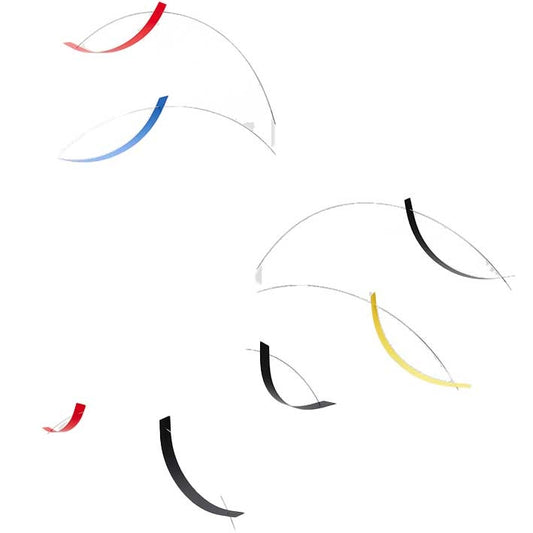 Flensted Mobiles Brise Folie 70x85 cm bunt