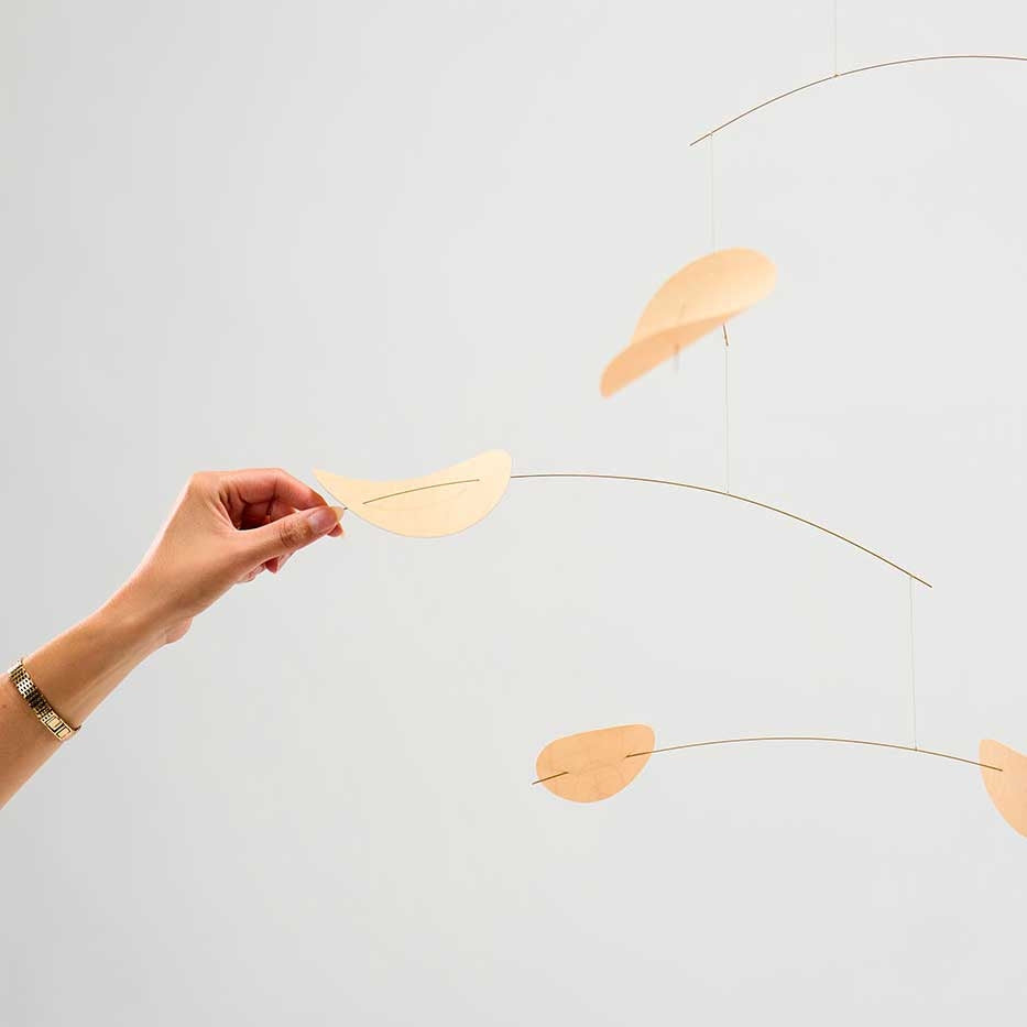 Flensted Mobiles Drifting Clouds Holz 80x100 cm