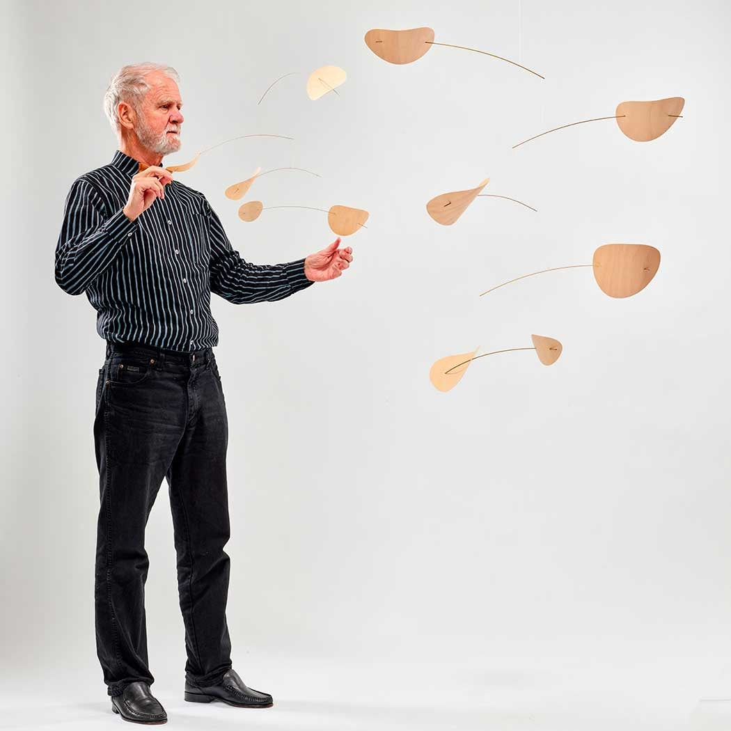 Flensted Mobiles Drifting Clouds Holz 80x100 cm