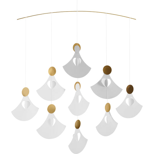 Flensted Mobiles Engelchor, (9 Engeln) Karton 35x35 cm