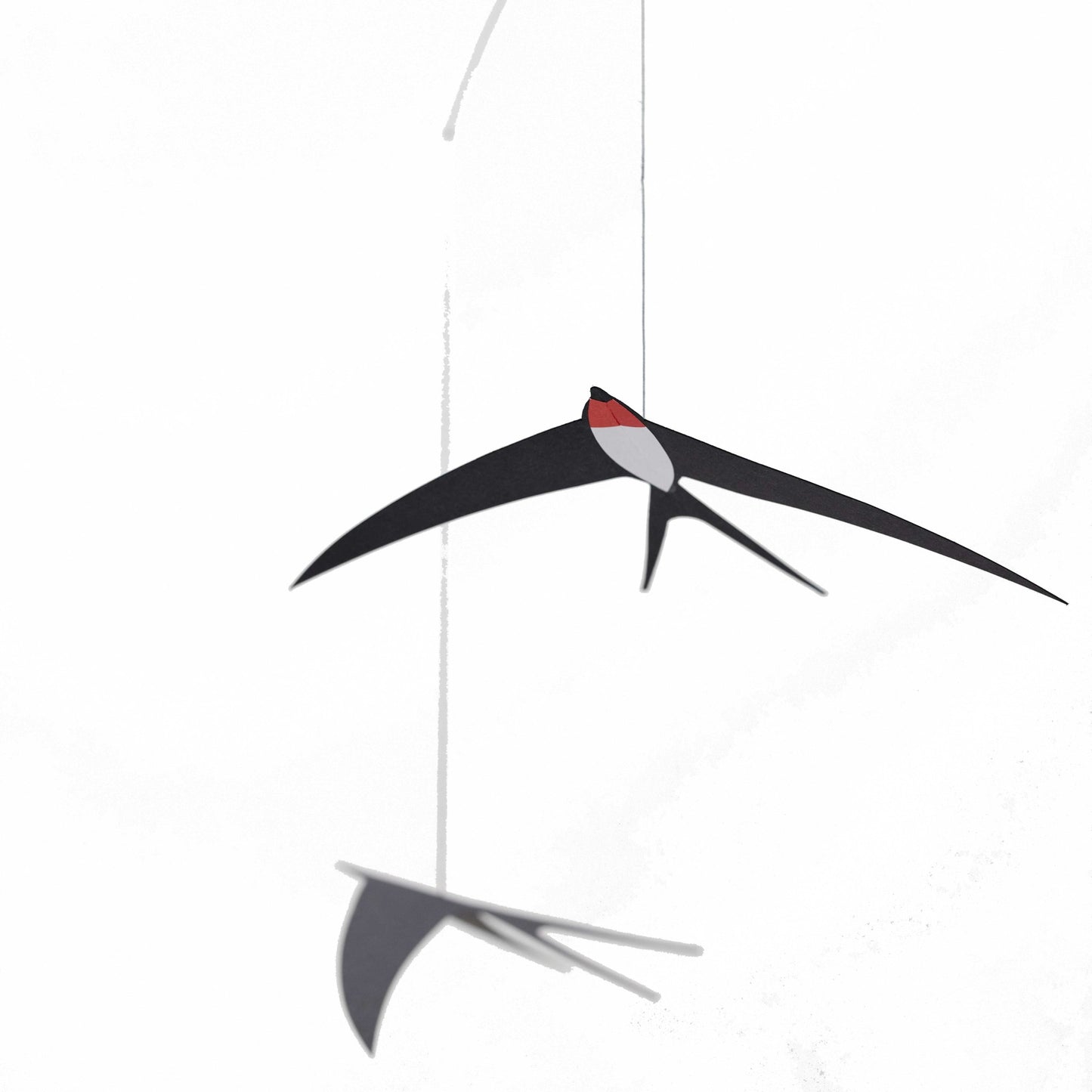 Flensted Mobiles Fliegende Schwalben 3 Karton 35x50 schwarz, mehrfarbig