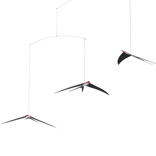 Flensted Mobiles Fliegende Schwalben 3 Karton 35x50 schwarz, mehrfarbig