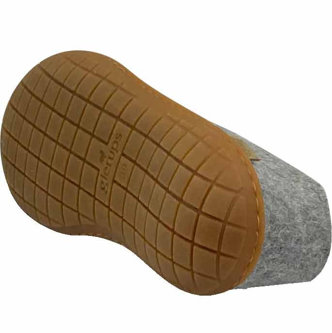 Glerups Hausschuh Modell A mit Kautschuksohle – Der Allrounder für Outdoor & Indoor