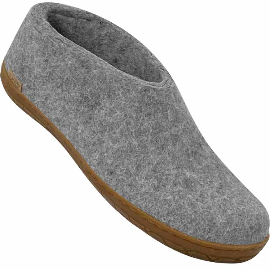 Glerups Hausschuh Modell A mit Kautschuksohle – Der Allrounder für Outdoor & Indoor