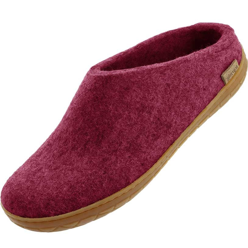 Glerups Pantoffel Modell B mit Kautschuksohle – Der Allrounder für Outdoor & Indoor