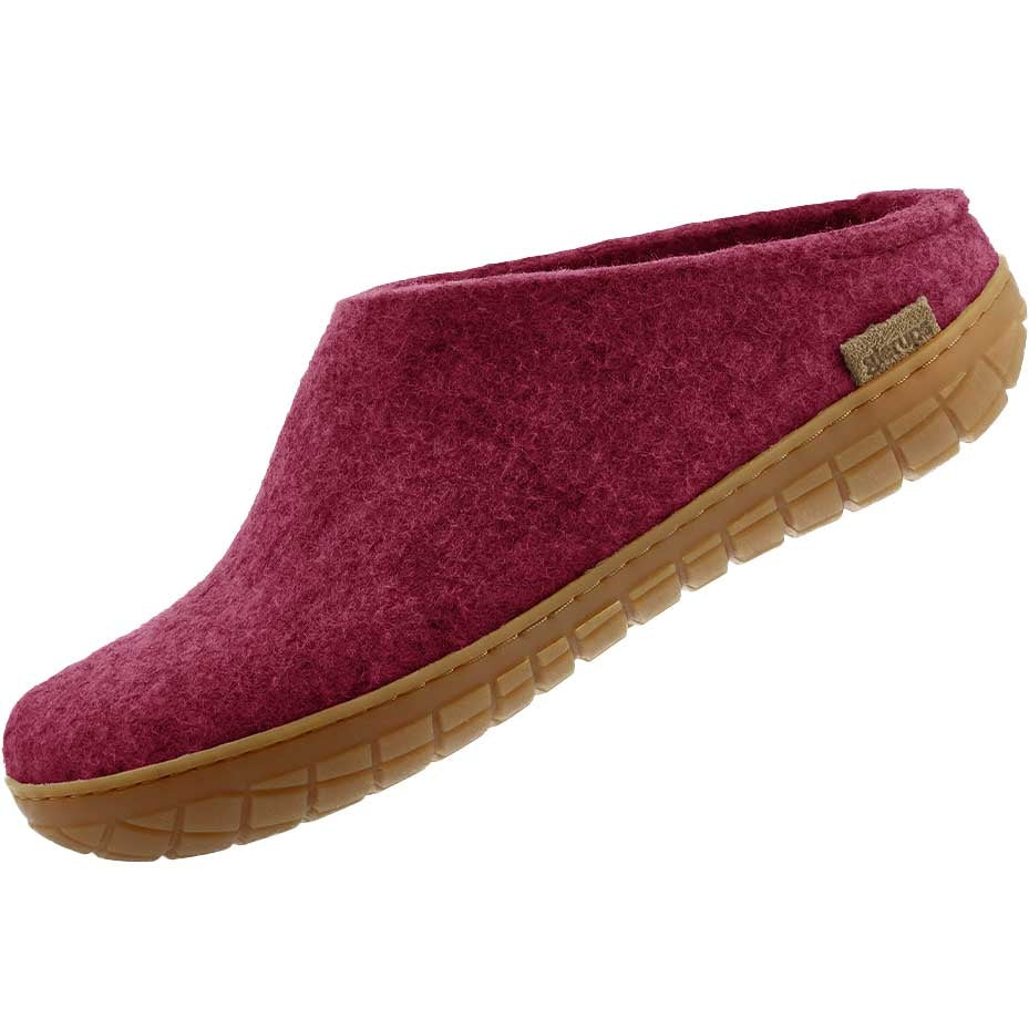 Glerups Pantoffel Modell B mit Kautschuksohle – Der Allrounder für Outdoor & Indoor