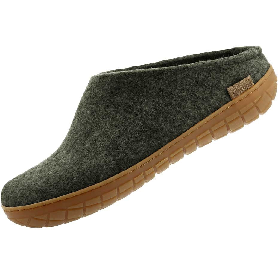 Glerups Pantoffel Modell B mit Kautschuksohle – Der Allrounder für Outdoor & Indoor